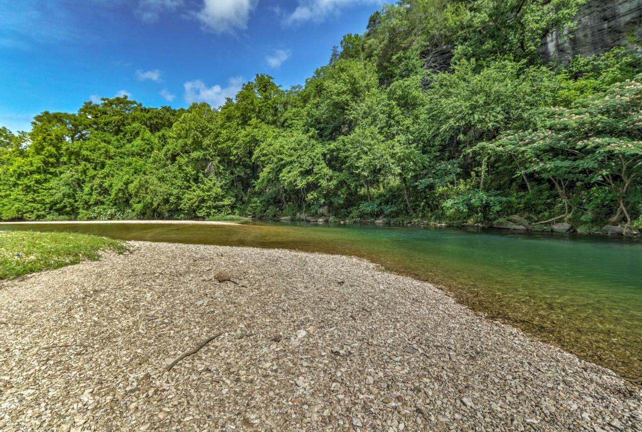 Creekside Hideaway With Fire Pit And Creek Access! Villa Маунтин Вю Екстериор снимка