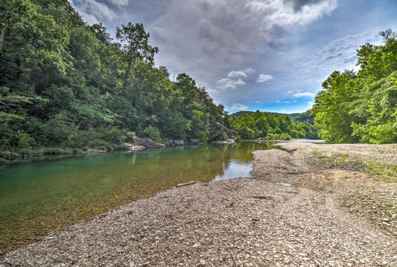 Creekside Hideaway With Fire Pit And Creek Access! Villa Маунтин Вю Екстериор снимка